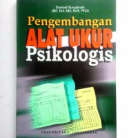 Image of Pengembangan Alat Ukur Psikologis